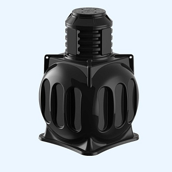 КС-5М Колодец с дополнительной секцией D780 и крышкой D560 Полимер